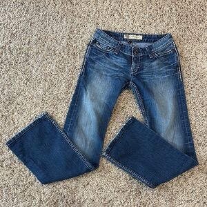 BKE Women's Blue Bootcut Jeans